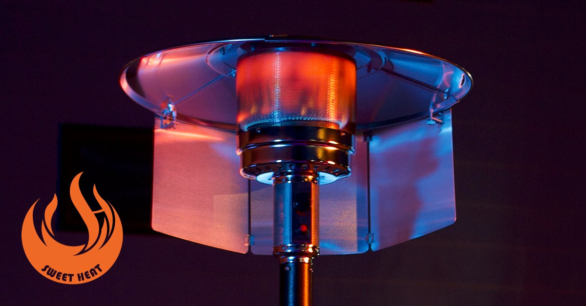 Reflector Gas Heat Lamp Cuisinart Perfect Position Propane Patio